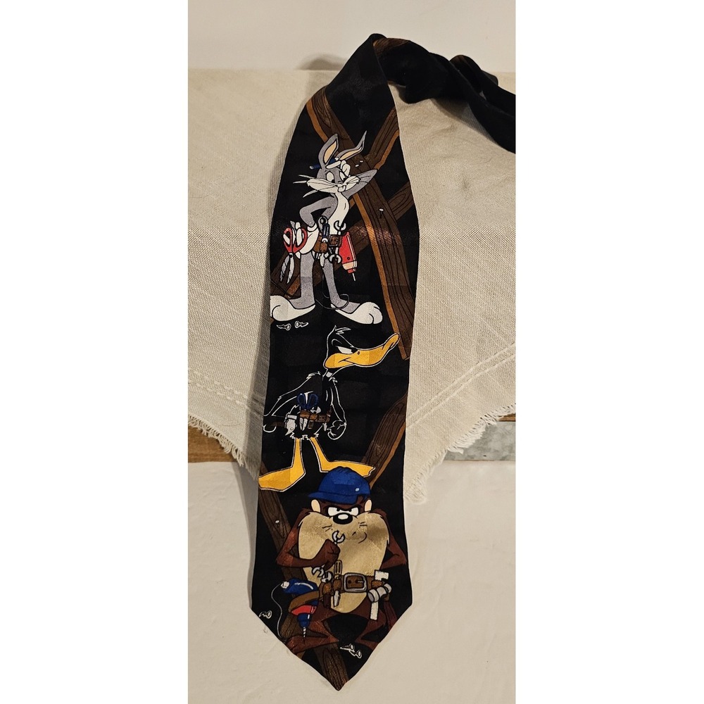 Looney Tunes Mania Men's Silk Tie